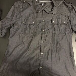 Rock & Republic Charcoal Button-Up Shirt